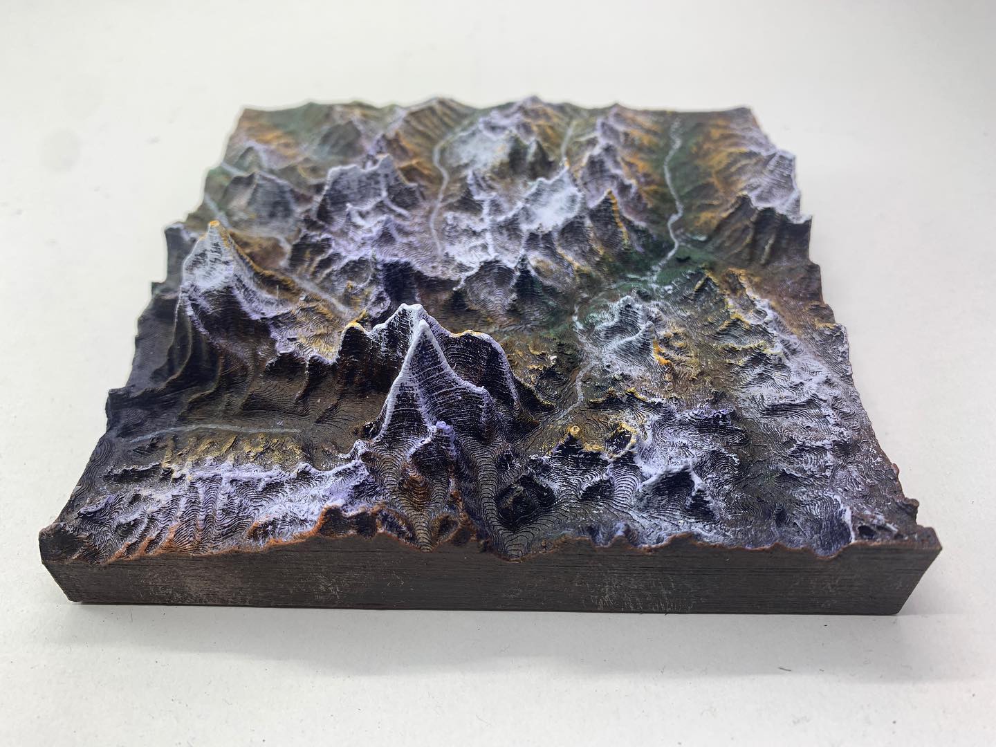 Everest painted terrain, sample 01