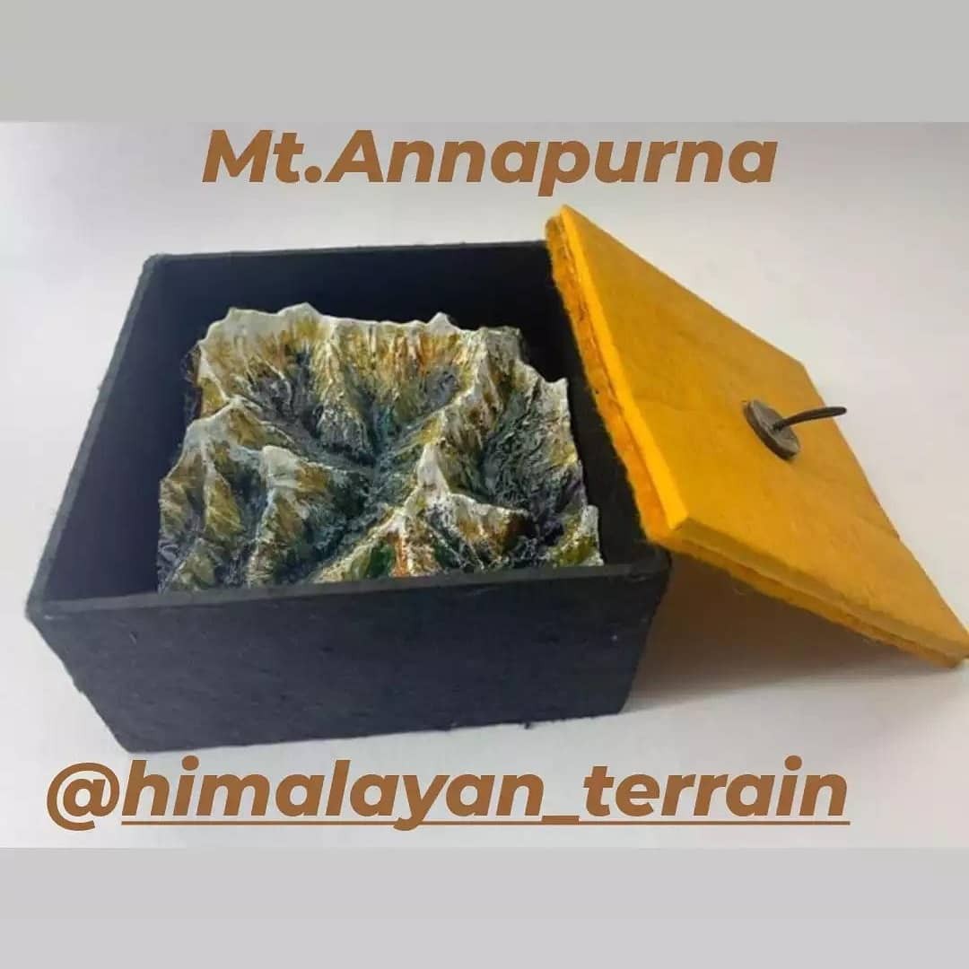 Annapurna painted terrain, sample 04