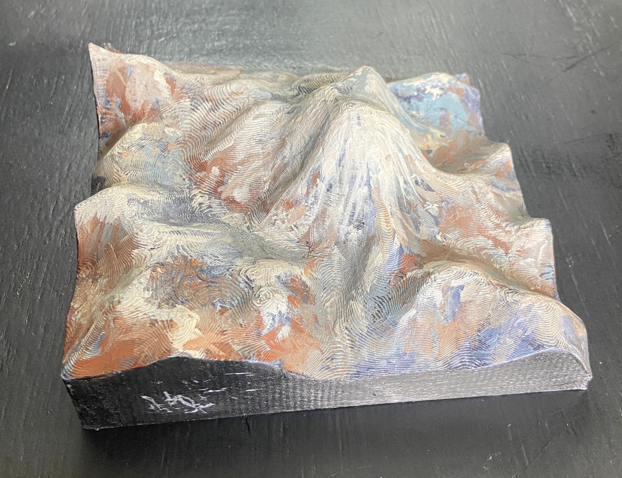 Makalu painted terrain, sample 13