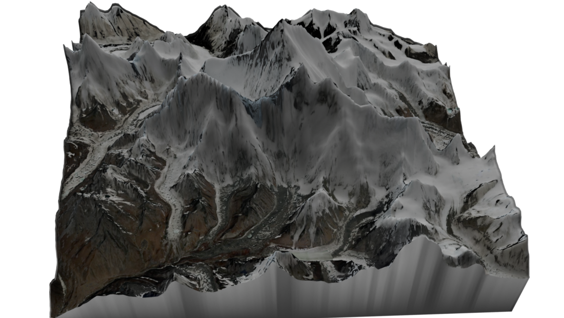Everest Massif Render