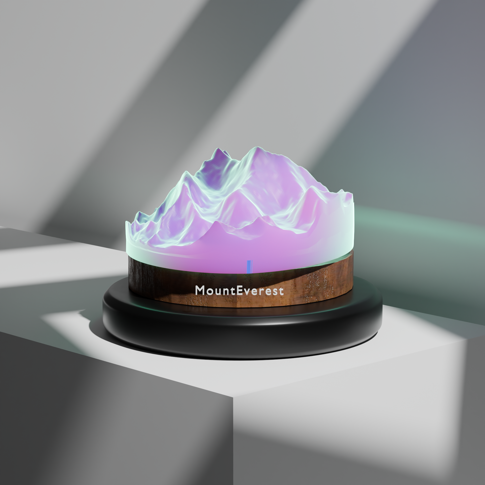Luminous Peaks Terrain Lamp